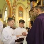 Błogosławieństwo nowych lektorów w Biegonicach