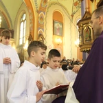 Błogosławieństwo nowych lektorów w Biegonicach