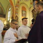 Błogosławieństwo nowych lektorów w Biegonicach