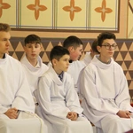 Błogosławieństwo nowych lektorów w Biegonicach
