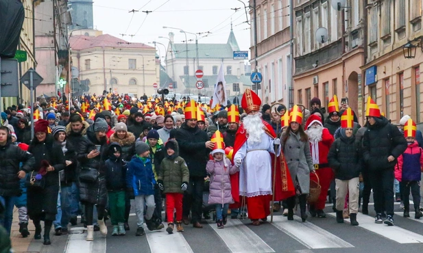 Orszak świętego Mikołaja w Lublinie