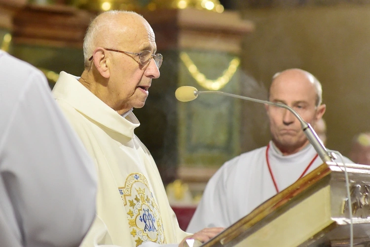 Reszel. 50-lecie posługi organisty Piotra Strzyżewskiego