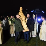 Poświęcenie figury Matki Bożej Królowej Zaspy