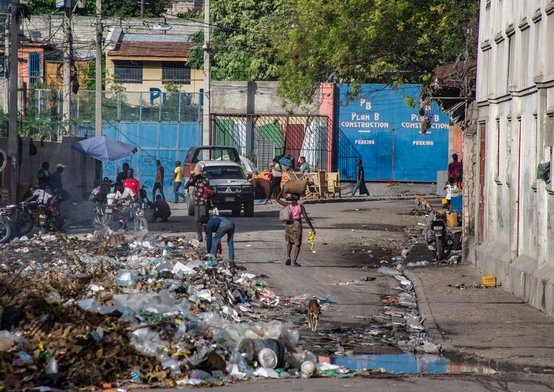 Na ulicach Port-au-Prince