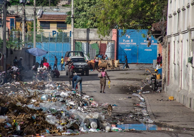 Na ulicach Port-au-Prince