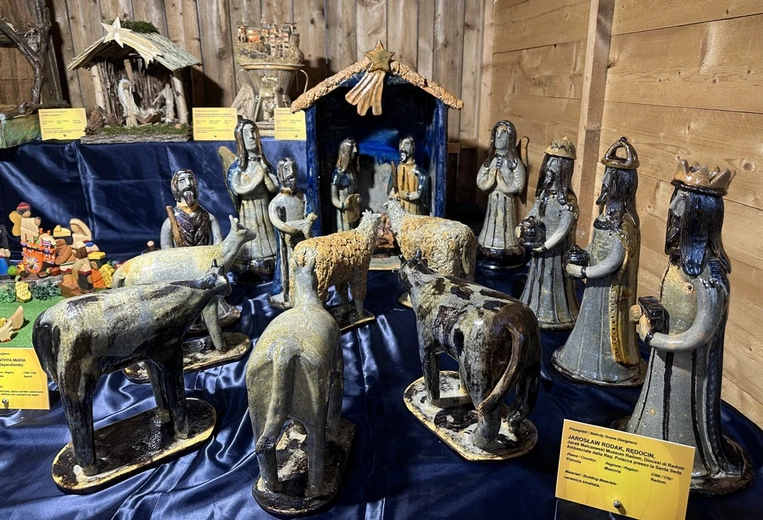 Szopka autorstwa Jarosława Rodaka.