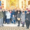 Uczestnicy Mszy św. w Kończycach Małych.