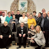Po uroczystości w kościele chórzyści i zaproszeni goście udali się na wspólny posiłek.