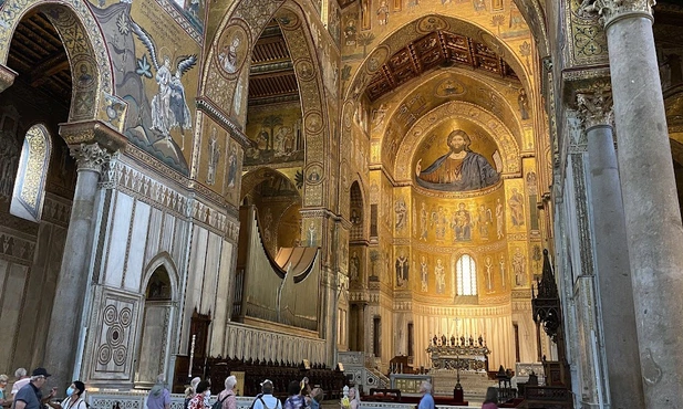 W katedrze w Monreale