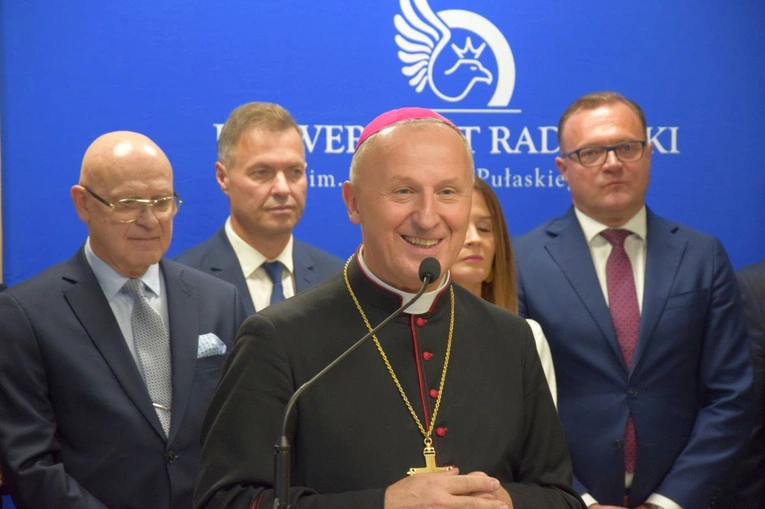 Spotkanie opłatkowe na Uniwersytecie Radomskim