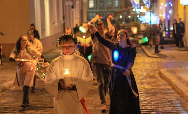 Tradycyjny pochód św. Łucji.