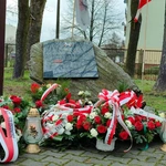 Uroczystość przy krzyżu internowanych
