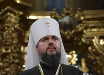 Franciszek spotkał się metropolitą Kijowa i całej Ukrainy Epifaniuszem