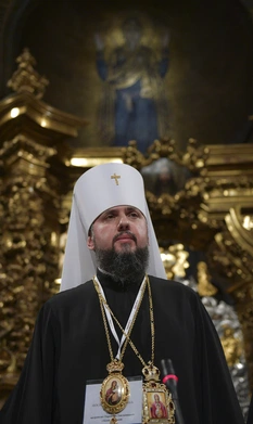 Franciszek spotkał się metropolitą Kijowa i całej Ukrainy Epifaniuszem
