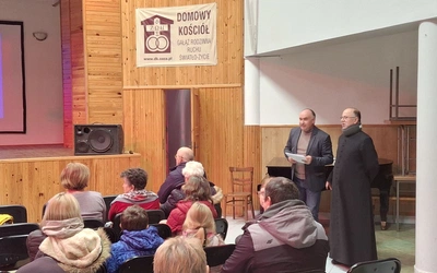 Otwarcie parafialnego kina "Michael"