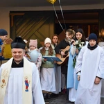 Błogosławieństwo figurek Dzieciątka Jezus