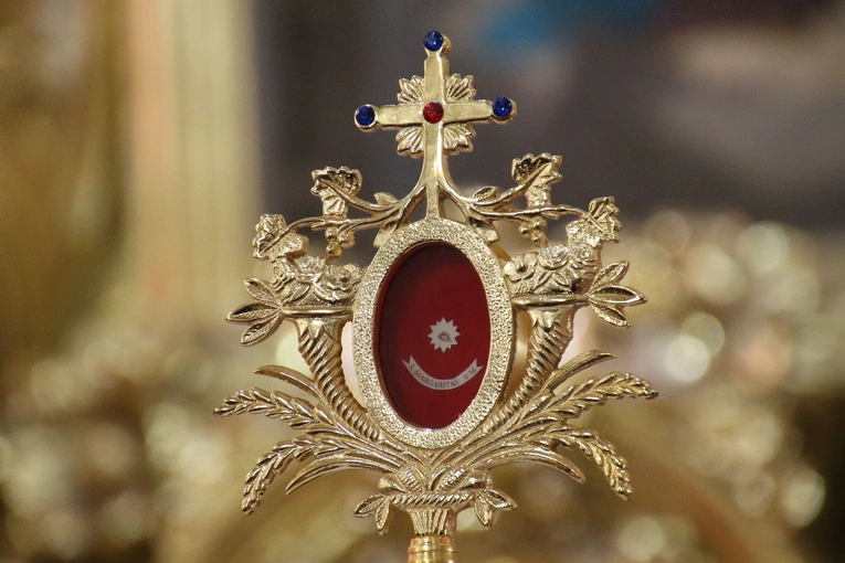 Rokicie. Wprowadzenie relikwii patronki parafii