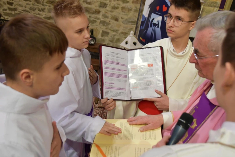 Czchów. Błogosławieństwo nowych lektorów