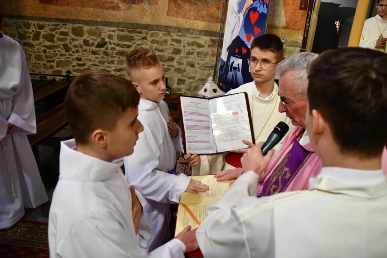 Czchów. Błogosławieństwo nowych lektorów