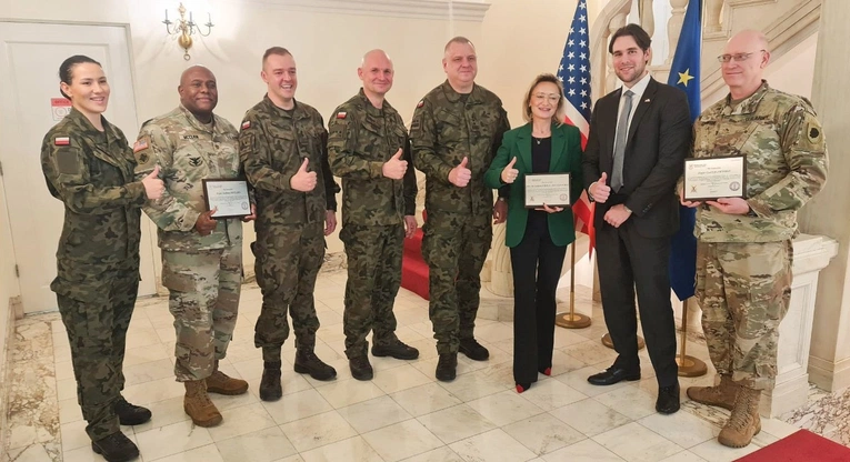 Delegacja terytorialsów z wizytą w Chicago