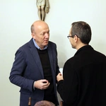 Spotkanie wigilijne młodzieży licealnej na plebanii w Ziębicach