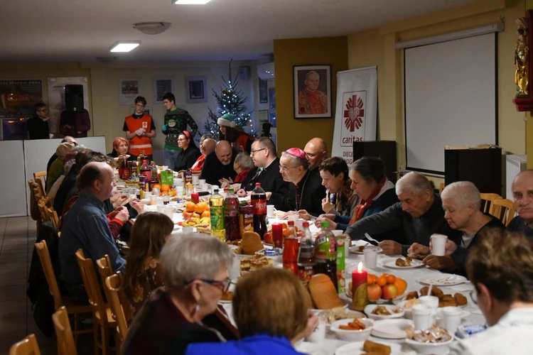 Wigilia Caritas w Zielonej Górze