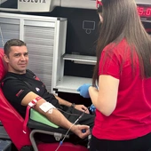 40 osób oddało łącznie 18 litrów życiodajnego płynu.