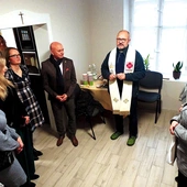 Mieszkanie poświęcił 13 grudnia dyrektor diecezjalnej Caritas.