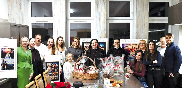 U sióstr oczywiście będzie też obiad w pierwszy  i drugi dzień świąt.
