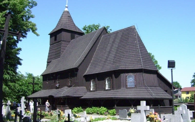 Szlakiem drewnianych kościołów.  W Górze u św. Barbary