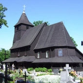 Szlakiem drewnianych kościołów.  W Górze u św. Barbary
