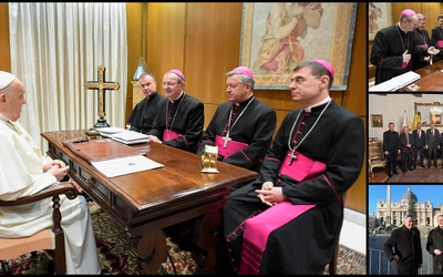 Abp Józef Kupny na prywatnej audiencji u papieża Franciszka