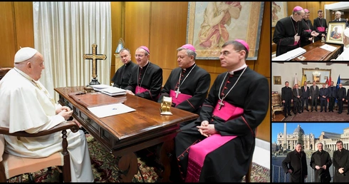 Abp Józef Kupny na prywatnej audiencji u papieża Franciszka