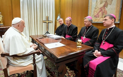 Prezydium KEP u papieża Franciszka
