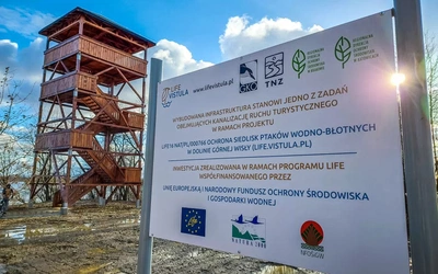 Laudato si, Wieża widokowa w Wiśle Małej 