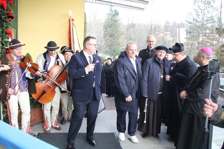 Biskup Albin Małysiak w Szczawnicy