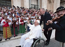 Występem Małej Armii zachwycił się sam papież Franciszek