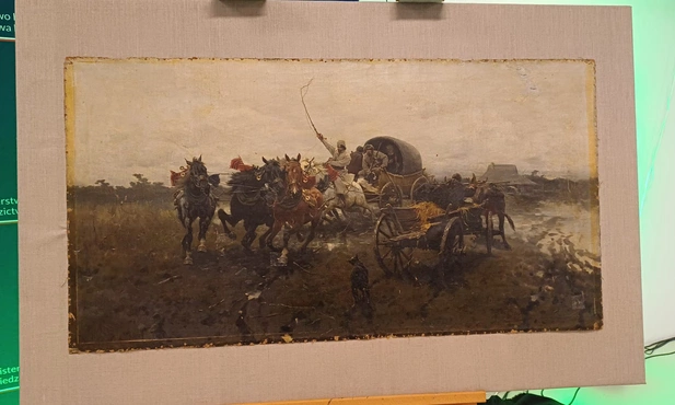 Katowice. Zrabowany obraz z XIX wieku wrócił do Muzeum Śląskiego