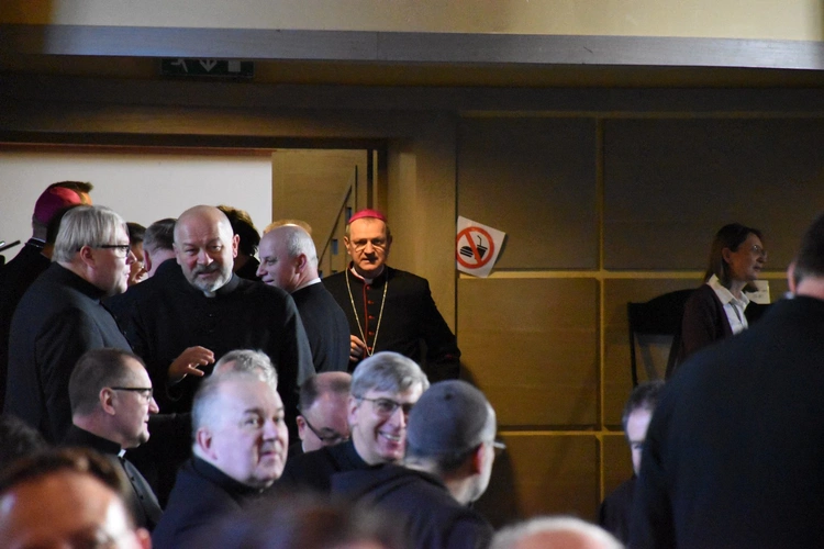 Spotkanie opłatkowe kapłanów i osób konsekrowanych archidiecezji gdańskiej 