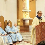 Łososina Dolna. Uroczyste wprowadzenie obrazu Matki Bożej Pocieszenia