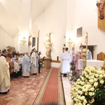 Łososina Dolna. Uroczyste wprowadzenie obrazu Matki Bożej Pocieszenia