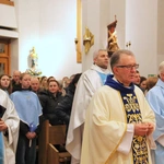 Łososina Dolna. Uroczyste wprowadzenie obrazu Matki Bożej Pocieszenia