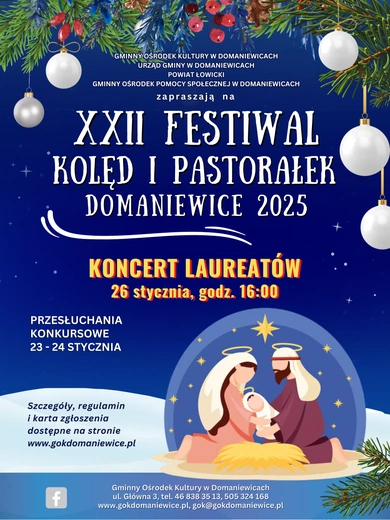 XXII Festiwal Kolęd i Pastorałek 