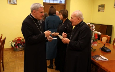 Spotkanie opłatkowe w sandomierskiej kurii