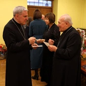 Spotkanie opłatkowe w sandomierskiej kurii