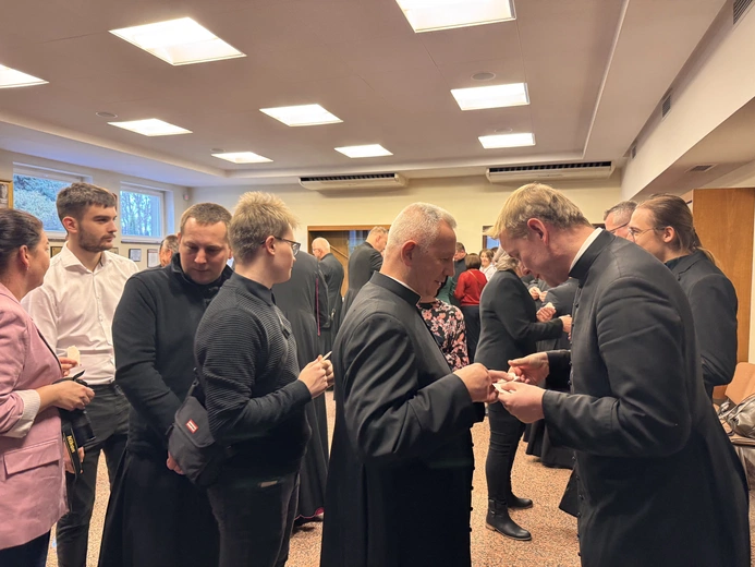 Spotkanie opłatkowe dla kapłanów diecezji łowickiej