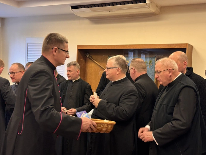 Spotkanie opłatkowe dla kapłanów diecezji łowickiej