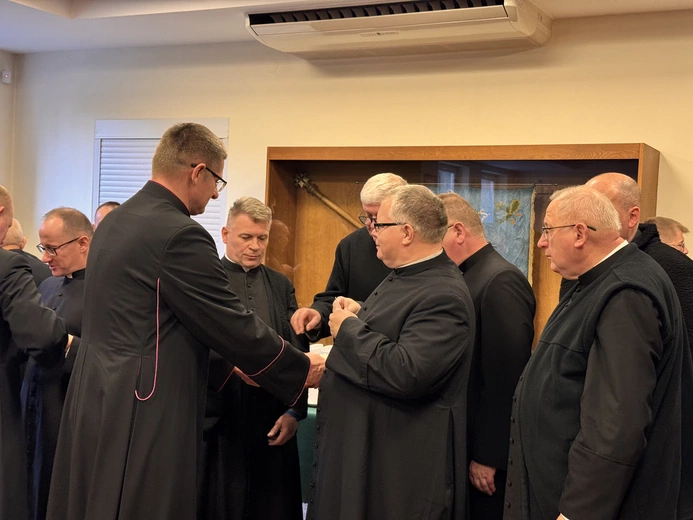 Spotkanie opłatkowe dla kapłanów diecezji łowickiej