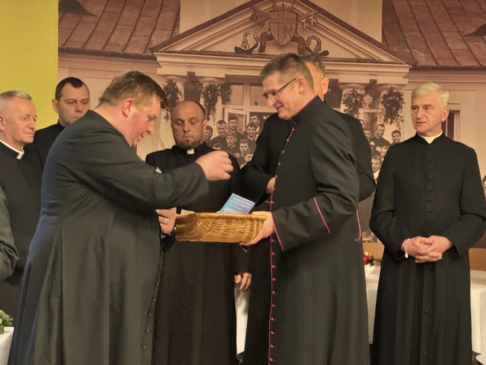 Spotkanie opłatkowe dla kapłanów diecezji łowickiej