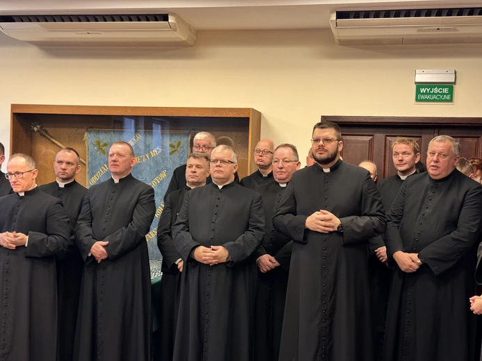 Spotkanie opłatkowe dla kapłanów diecezji łowickiej